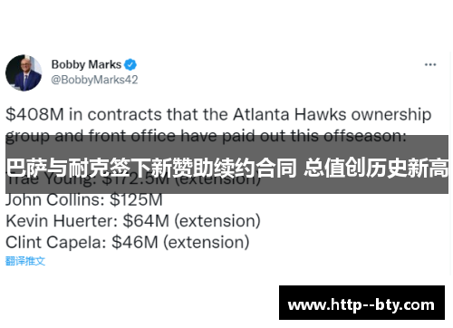 巴萨与耐克签下新赞助续约合同 总值创历史新高